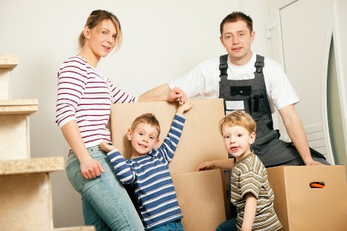 Local van transport for a flat move in Kingston