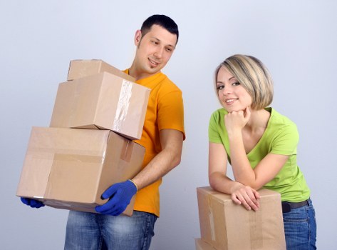 Sturdy cardboard boxes, tape, and wrapping materials for local moves in Kingston