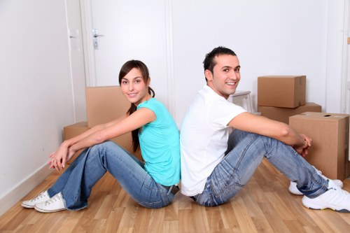 A moving truck helping with a Kingston property relocation