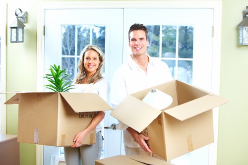 Preparing belongings for secure storage in Kingston