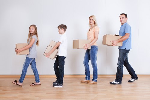 Removal team planning access and transport for a house move in Kingston